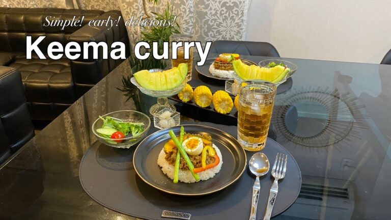 【Cooking】１５分で完成！簡単すぎるドライキーマカレー！