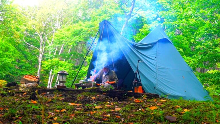 【全⑪話まとめ】夏のソロキャンプ旅｜標高1400mの避暑地で山籠り【総集編｜イッキ見｜ソロ｜キャンプ｜アウトドア｜ゆっくり｜実況｜Vlog｜テント｜焚き火｜初心者｜2024年9月初旬｜ASMR】