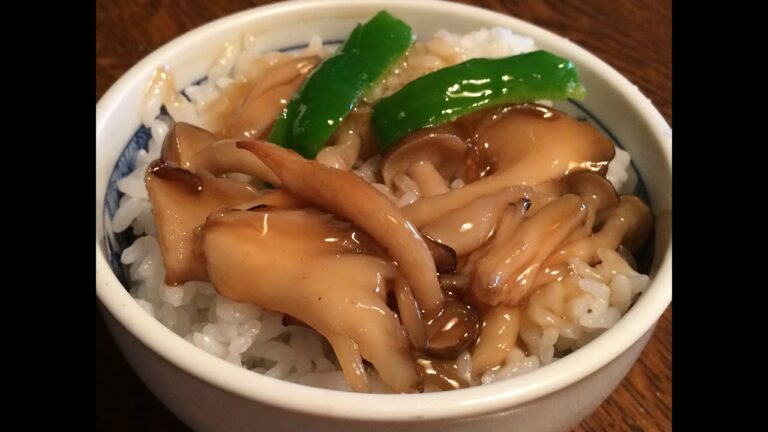 「きのこあんかけ」作り方