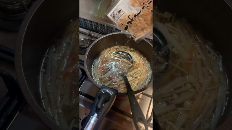 【男飯】肉団子スープだよ