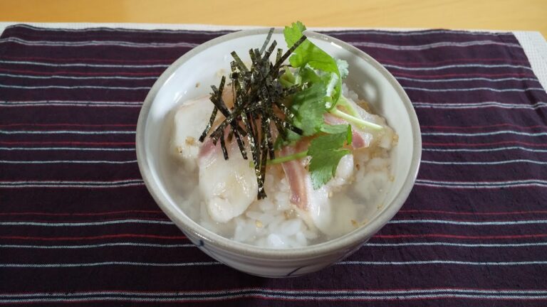 鯛茶漬け 2021.2.10放送