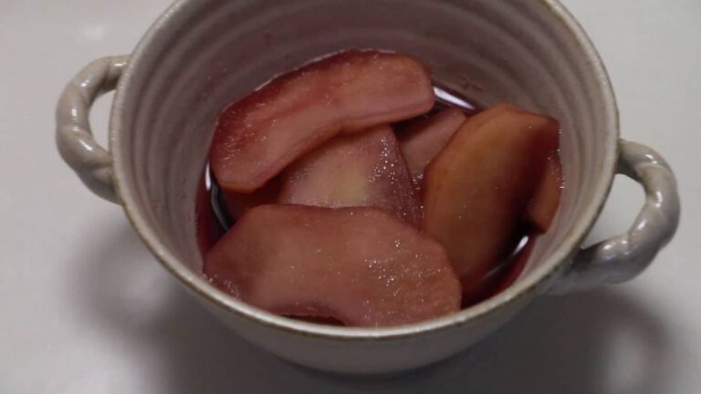 【酔っ払い調理】りんごのコンポート