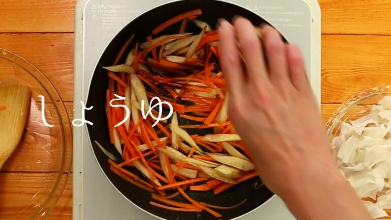 こんにゃくきんぴら【こんにゃくマルシェおすすめレシピ】