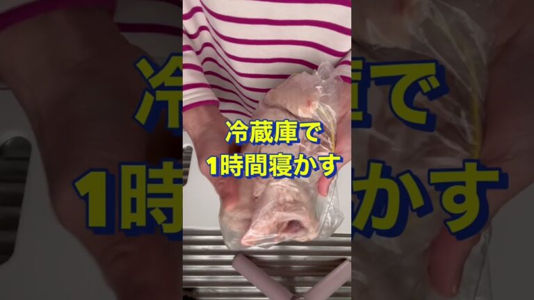 外はカリカリ中はジューシー😍【塩手羽先】#Shorts