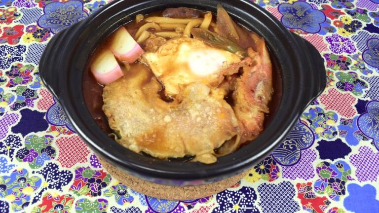 味噌煮込みうどんレシピ　Oishiy Japan おぃしぃ - 料理レシピ動画