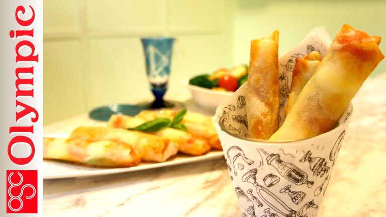 オリンピックの超簡単レシピ　イタリアンスティック春巻きの作り方