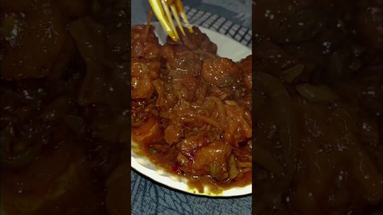 FULL GRAVY CHILLI 🧆🤤🍲 #ytshorts #ytstudio #foodie #shorts #streetfood #chilli
