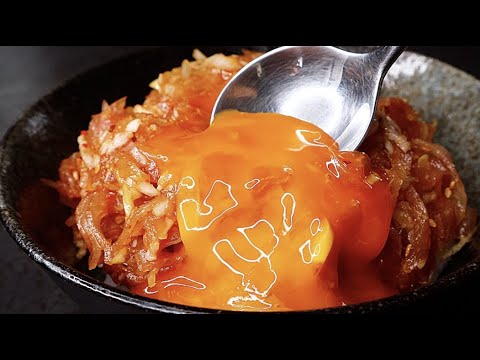 【たった3分】これはやばい...ヤバすぎる...破壊的旨さの『限界生ユッケ丼』の作り方
