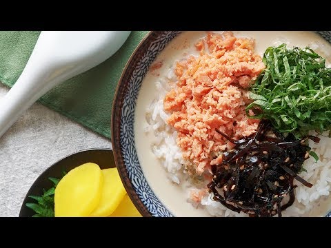 【牛もびっくり】ミルキーマイルド茶漬け🥛