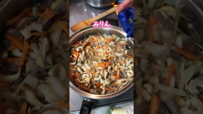 おからの煮物の作り方 #料理動画 #shorts