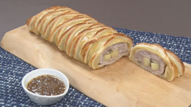 豚薄切り肉のパイ包み焼き【キチキチキッチン】