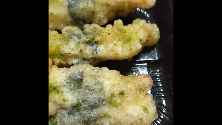山芋の磯辺揚げ
