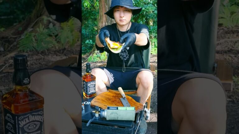【キャンプ飯】簡単チーズアボカドロール🥑🧀【Cheese Fried Eggs】🧀🥑奶酪鳄梨卷 치즈 아보카도 감기 #cooking #foodie #food #asmr #camp