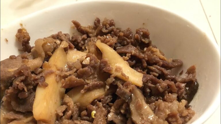 【料理動画】【お弁当レシピ】味しみしみ牛肉のしぐれ煮