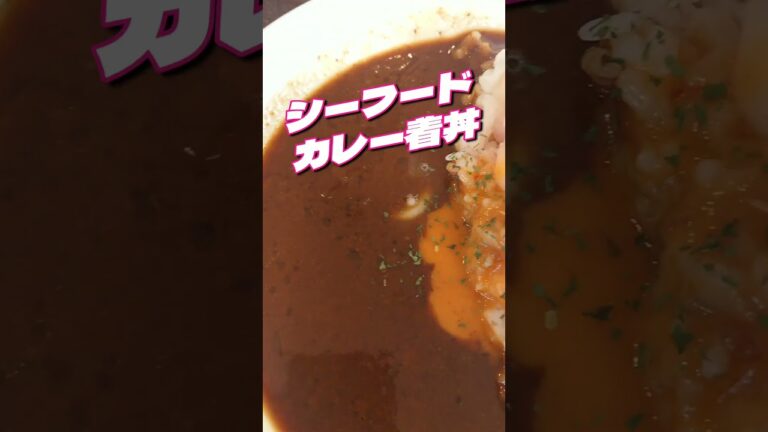 シーフードカレー!! #shorts #すき家 #シーフードカレー #カレー #シーフード #おいしい #おすすめ #グルメ #新商品 #牛丼 #ランチ