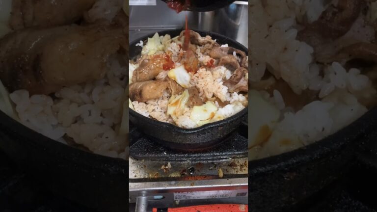 汁なしユッケジャンクッパ#shorts