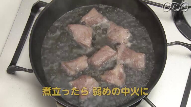 ほっこりヘルシー！ かぼちゃと豚肉の煮物   料理   料理   NHKらいふ