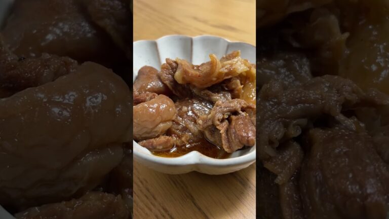 【博多の焼肉屋がつくる】とろとろ牛すじ煮込み　大東園 #shorts