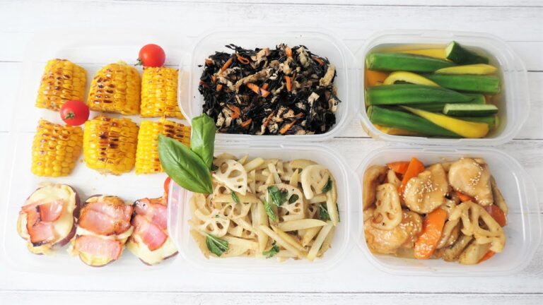 『作り置きおかず6種！』☆おまけで盛り合わせの一例を動画の最後に！☆