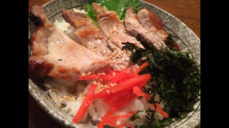 「塩レモン」で焼き豚丼を作る！