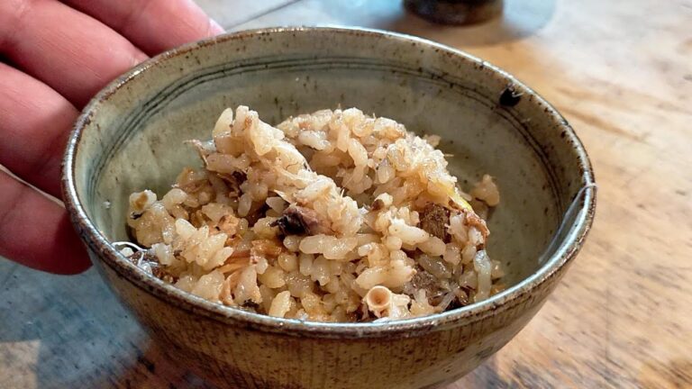 【サバ缶で炊き込み御飯】99円の鯖缶で料亭の味