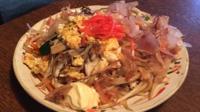 「焼うどん（醤油）」作り方