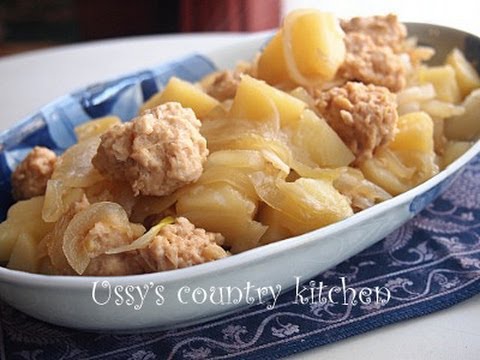 鶏肉団子じゃが