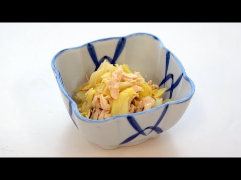 HOKUEI's KITCHEN No.13『春キャベツとささみの和え物』