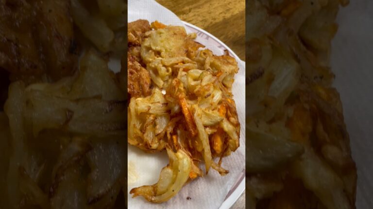 ばあちゃんが作る👵かき揚げ #ばあちゃん #shorts #short