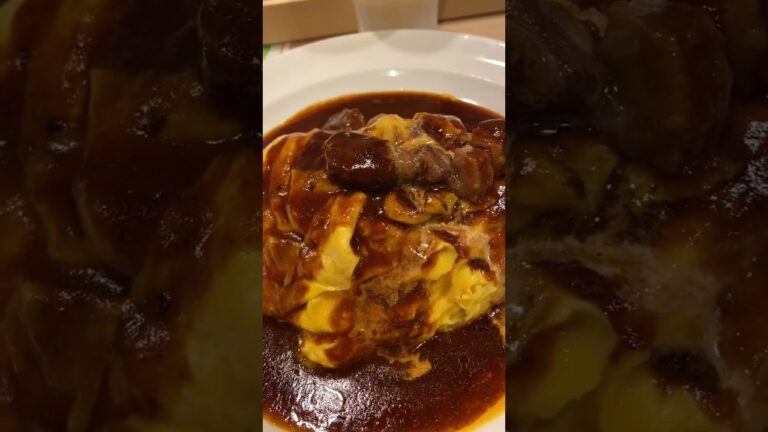 未来レストランへと変貌を遂げたガストでオムライスを食べてきましたよ🤗