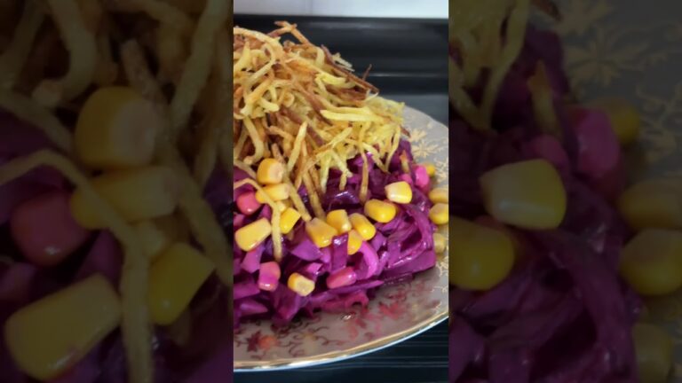 Қызылшадан салат. Новогодней салаты.🥗 #салаты #