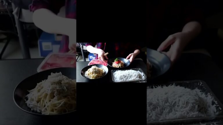 【レシピ】溢れるしらすパスタvsたらこたっぷりパスタ #shorts