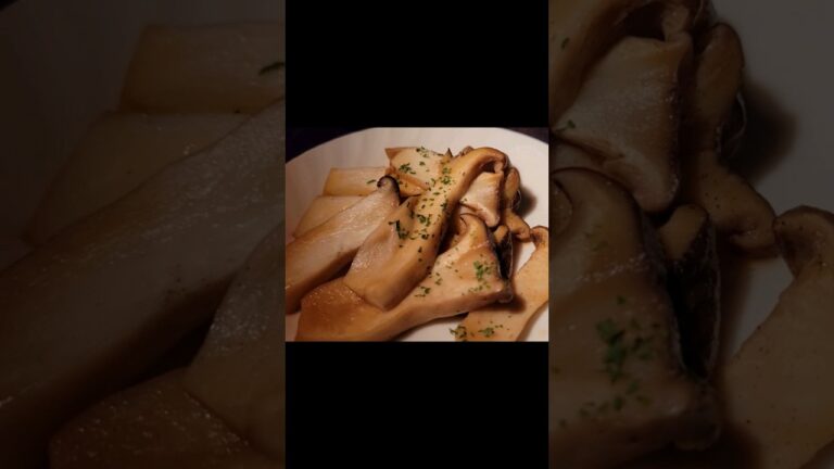 エリンギのバター醤油ステーキ #飯テロ #簡単レシピ #shorts