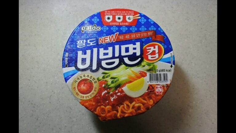 팔도 비빔면  韓国の辛いビビン麺