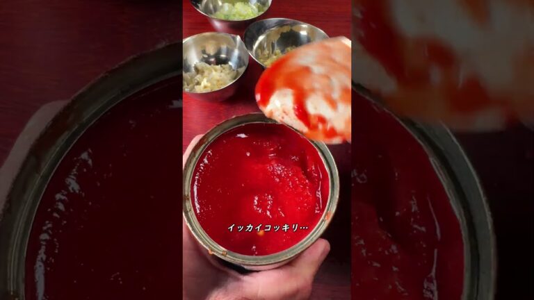 和製ミートソース【ASMR】 #shorts