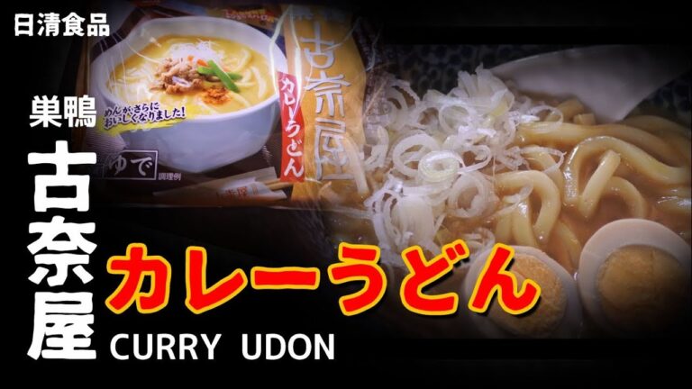 日清食品、巣鴨古奈屋のカレーうどんを作りました。