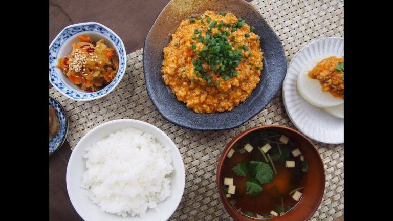 ご飯のお供に！トマト肉味噌の作り方！