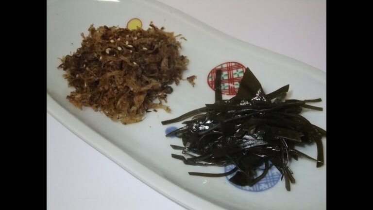 ♪[つくだ煮編] だしを取ったあとのかつお節と昆布、再利用