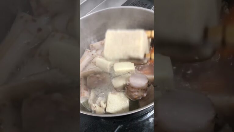 #里芋と高野豆腐の煮物#秋のおかず#japan #japanesefood