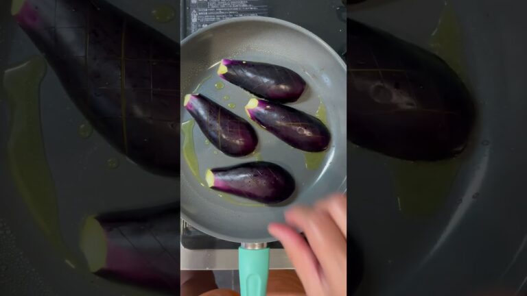 ナスのチーズ味噌焼き　#腸活レシピ #腸活 #発酵食品 #発酵レシピ #なすレシピ