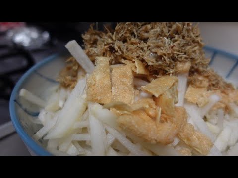 いただいた大根でサラダをしたり2日分の夕食