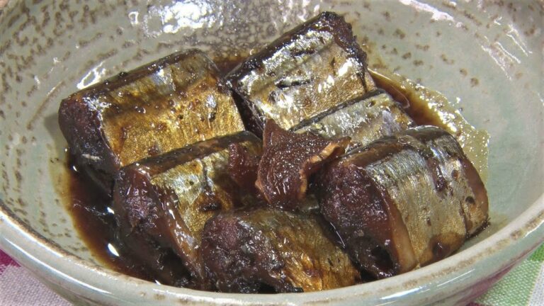 さんまの甘辛煮【キチキチキッチン】