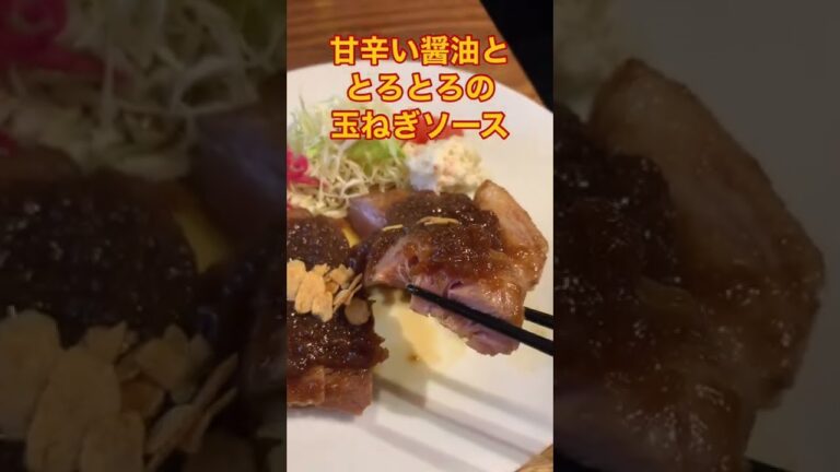 Short #30 やわやわ豚肩ロース・トンテキ定食at CARNET