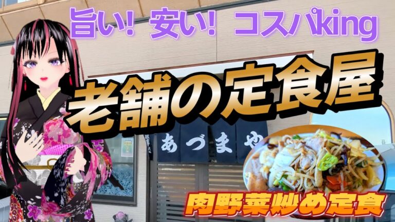 【つくばグルメ】昔ながらのお食事処！郊外に在るあづまや！地域密着変わらぬ味とコスパ！食堂ならではのホッとする庶民の台所！