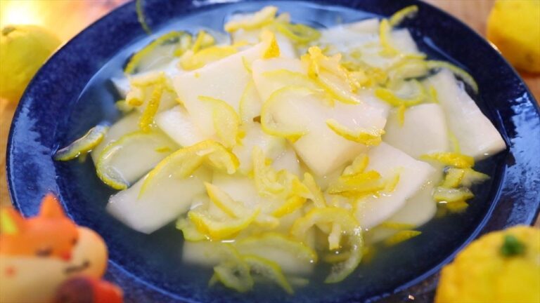 ゆず大根の甘酢漬けの作り方・レシピ｜Coris cooking