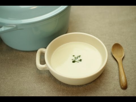 カリフラワーとカブのポタージュ