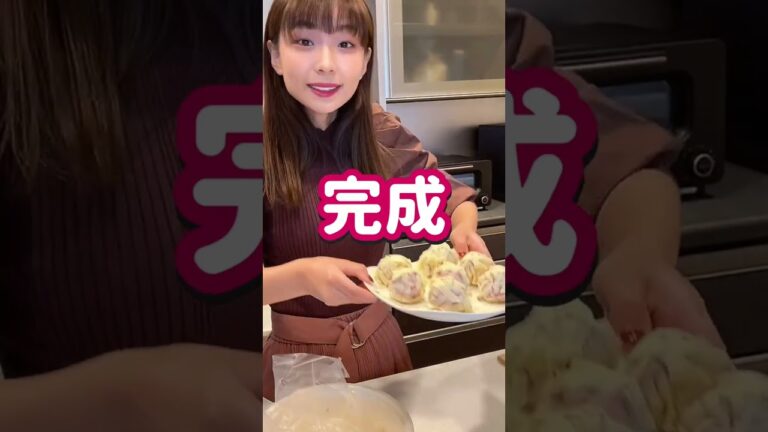 🌸300万再生🌸妻の餃子の皮の食べ方が天才すぎた #shorts