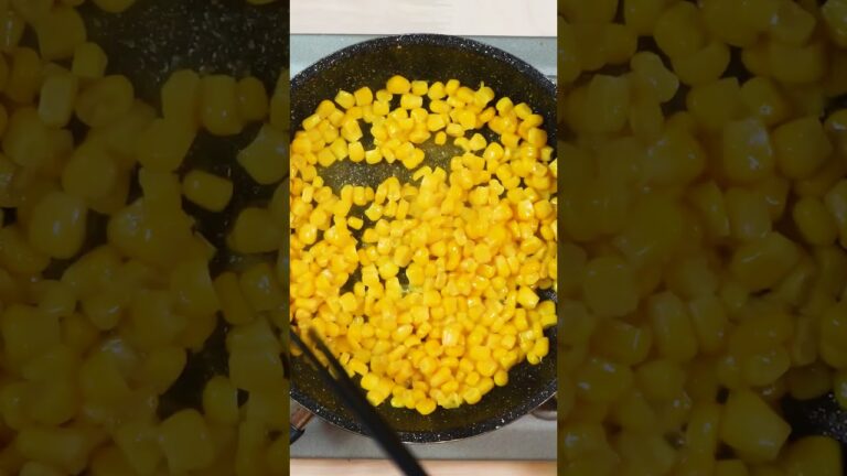 もはや屋台の焼きとうもろこし【焦がしコーンバター】#いなば食品 #いなば時短 #コーンバター