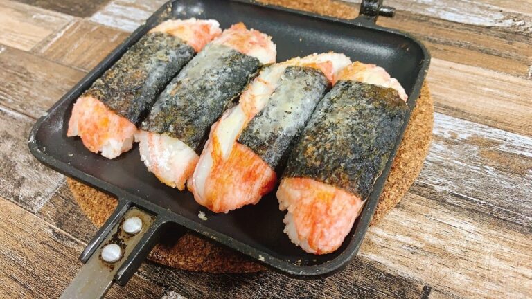 【ホットサンドメーカー】カニカマの磯辺焼き#shorts