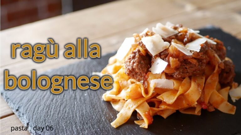 ♬how to make ragù alla bolognese♬ ボロネーゼの作り方